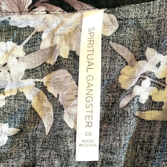 Spiritual Gangster Lightweight Rayon Robe - Picture 5 of 9